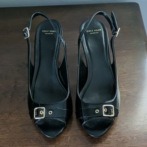 Cole Has Slingback Kitten Heels Size 9.5
